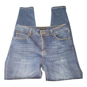 CT177 Tahari Kelly Classic Ladies Skinny Blue Jean Size 8